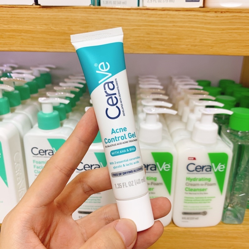 Gel chấm mụn Cerave Acne Control Gel / 40mL