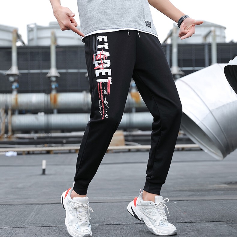 Quần Jogger Cạp Chun Bo Ống ETADET Thời Trang Zenkonam MEN QUAN 073