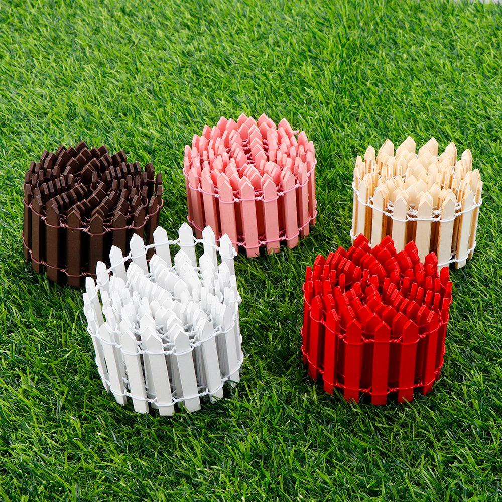 Hàng Rào Gỗ Mini 100 * 5cm / 100 * 3cm Trang Trí Tiểu Cảnh DIY
