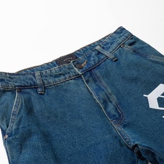 Quần Jean Amand Vertical Text Printed Jeans