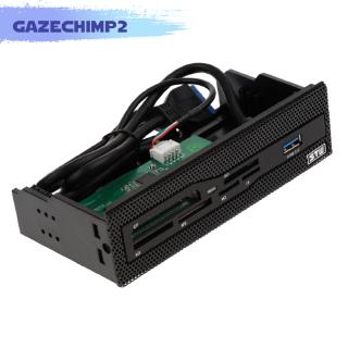 5.25\'\' USB3.0 Power Desktops Case Front Driver Panel Internal Card Reader