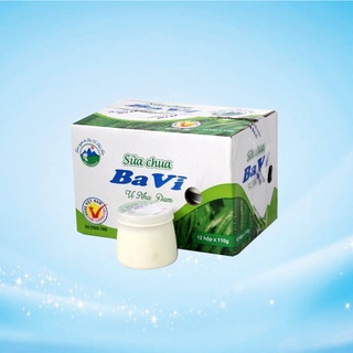 Sữa chua nha đam Ba Vì thùng 12 hũ