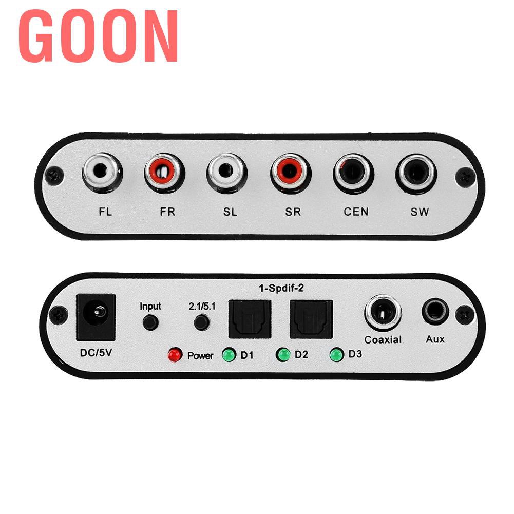 GOON Bộ Giải Mã Âm Thanh 5.1 Kênh