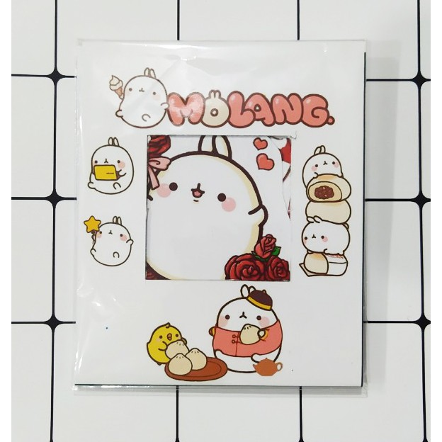 sticker molang cắt rời size to SCI1 có bao giấy cute dễ thương bullet journal