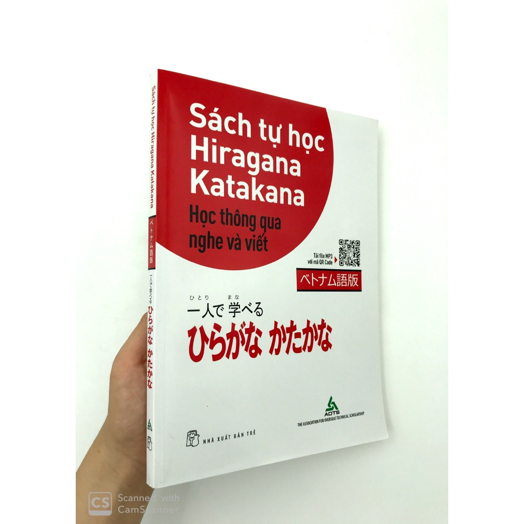 Sách - Sách Tự Học Hiragana Katakana - Học Thông Qua Nghe Và Viết