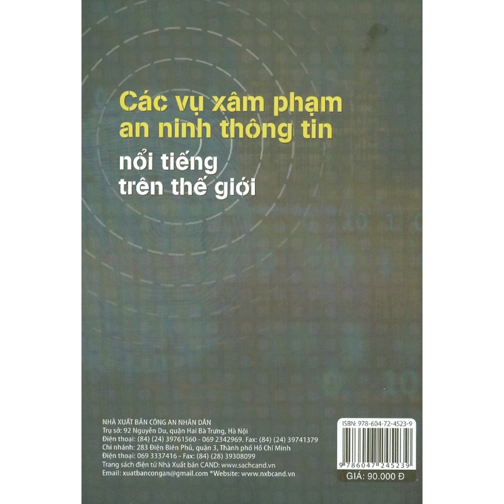 Sách - Các Vụ Xâm Phạm An Ninh Thông Tin Nổi Tiếng Trên Thế Giới