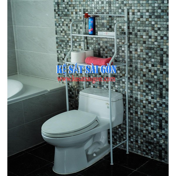 Kệ toilet kệ để đồ phòng tắm (Cao 1.35m x Rộng 24cm x Dài 43cm)