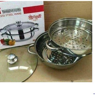 Nồi hấp 28cm ( dùng được các loại bếp)