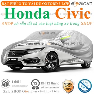 Bạt phủ xe ô tô Honda Civic cao cấp - PHUKIENXE