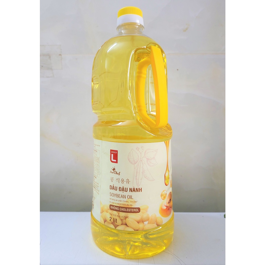 [Bình 2 Lít] DẦU ĐẬU NÀNH NGUYÊN CHẤT [VN] CHOICE L Soybean Oil