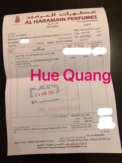 Tinh dầu nước hoa Dubai