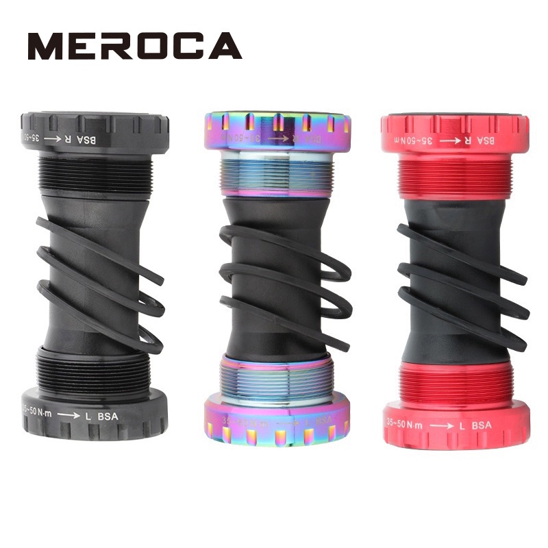 MEROCA Giá Đỡ Đáy Xe Đạp Giá Đỡ Có Ren 68/73MM Vòng Bi Xe Đạp Leo Núi Vòng Bi Kín Cho Xe Đạp Leo Núi Phụ Kiện BB