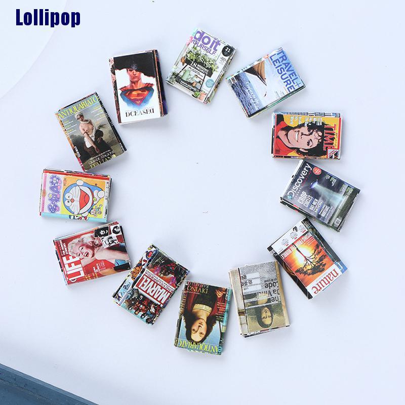 12 Mô hình truyện tranh dùng trang trí nhà búp bê độc đáo