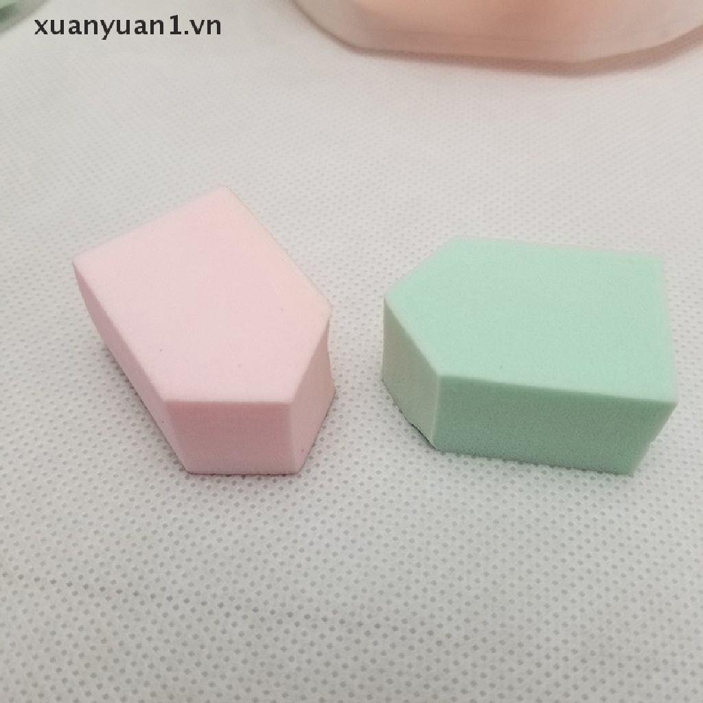 Set 6 Mút Trang Điểm Hình Ngôi Nhà Tiện Dụng