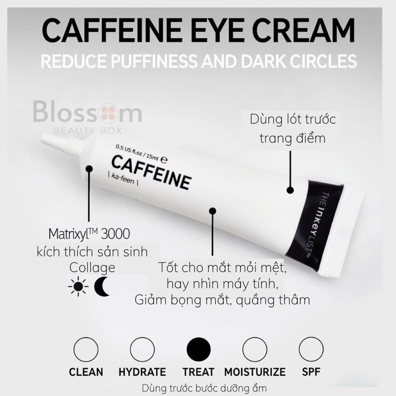 Bộ chăm sóc da The inkey list | Serum Niacinamide, Hyaluronic, retinol, vitamin C, caffeine | BigBuy360 - bigbuy360.vn