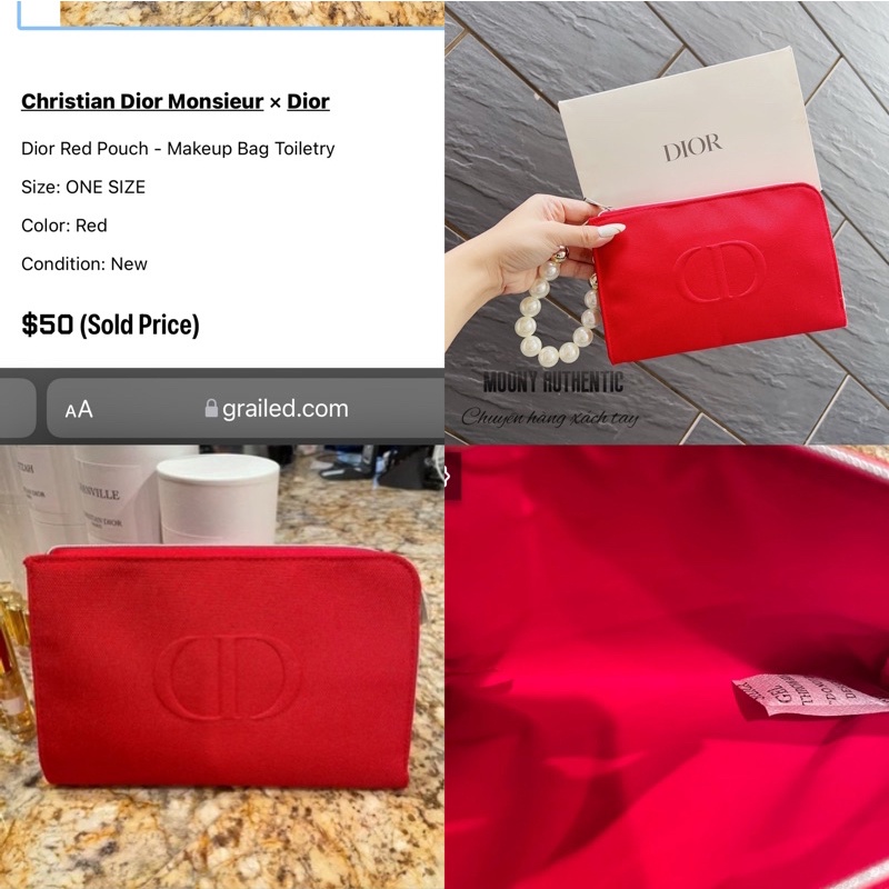 Bóp DIOR Pouch Gift 2020 [ Auth 1000% ]  Gift Dior Make up