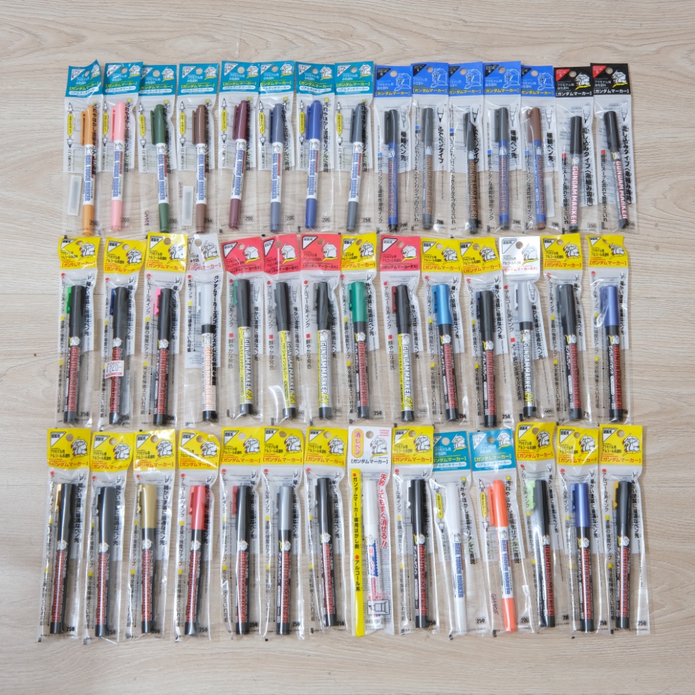 Bút sơn Gundam Marker Kẻ Chảy Lằn Chìm Real Touch XGM100 Chính hãng Mr Hobby Bút Tô Vẽ Màu cho mô hình Maker Mr.Hobby
