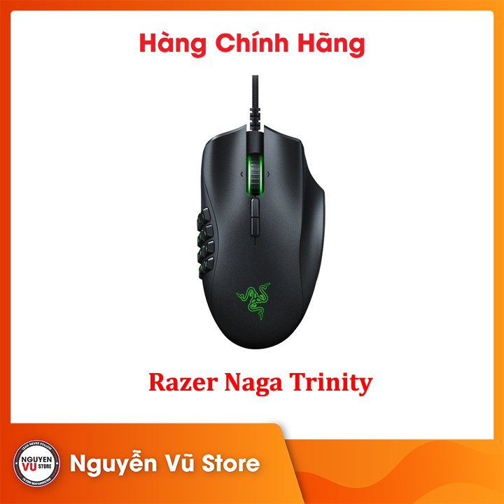 Chuột Gaming Razer Naga Trinity - Hàng Chính Hãng