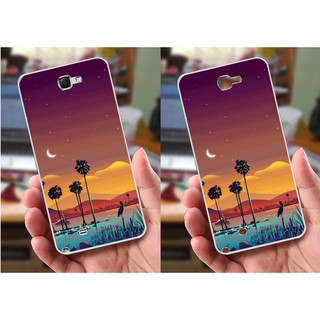 Ốp lưng Samsung Note 2 (dẻo viền trắng trong) - Hoa Cỏ Mùa Xuân