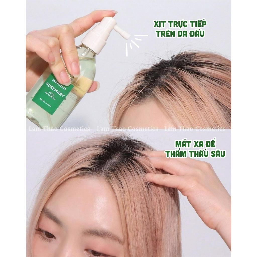 Xịt Dưỡng Tóc Da Đầu Aromatica 100ml