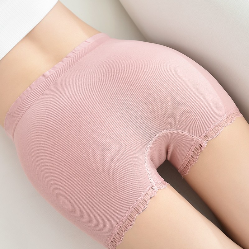 Quần Lót Boxer Phối Ren Đính Nơ Xinh Xắn Ngọt Ngào Cho Nữ