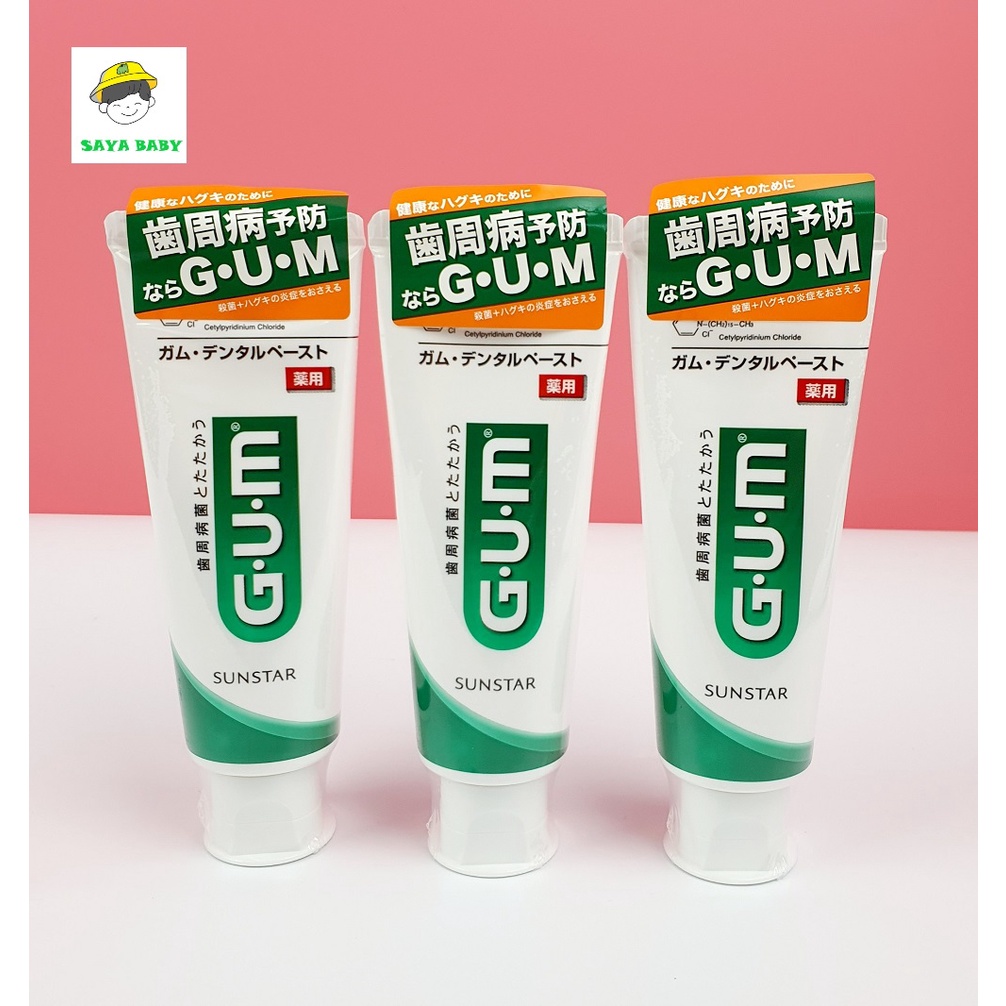 Kem đánh răng GUM Sunstar Nhật Bản 120G/ 155G