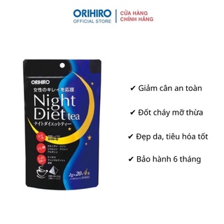 Trà đêm night diet tea ori.hi.ro giảm cân nhật bản