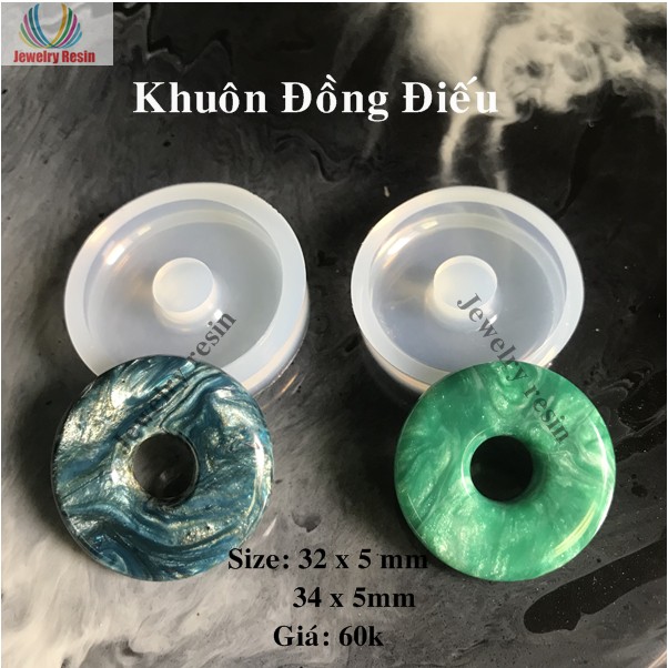 Epoxy Resin: Khuôn Silicone Đồng Điếu