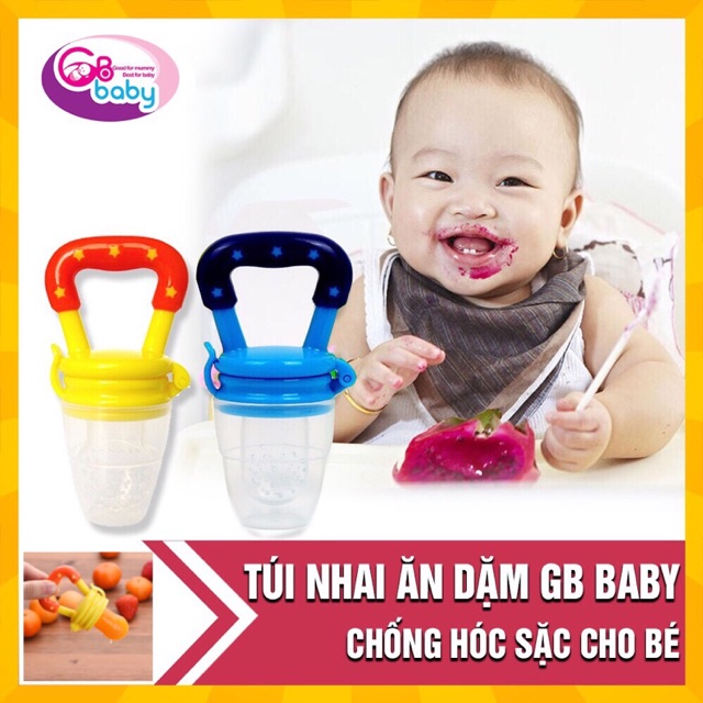 Túi nhai ăn dặm chống hóc GB Hàn Quốc