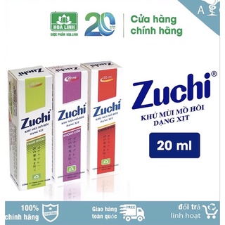 Xịt khử mùi mồ hôi Zuchi