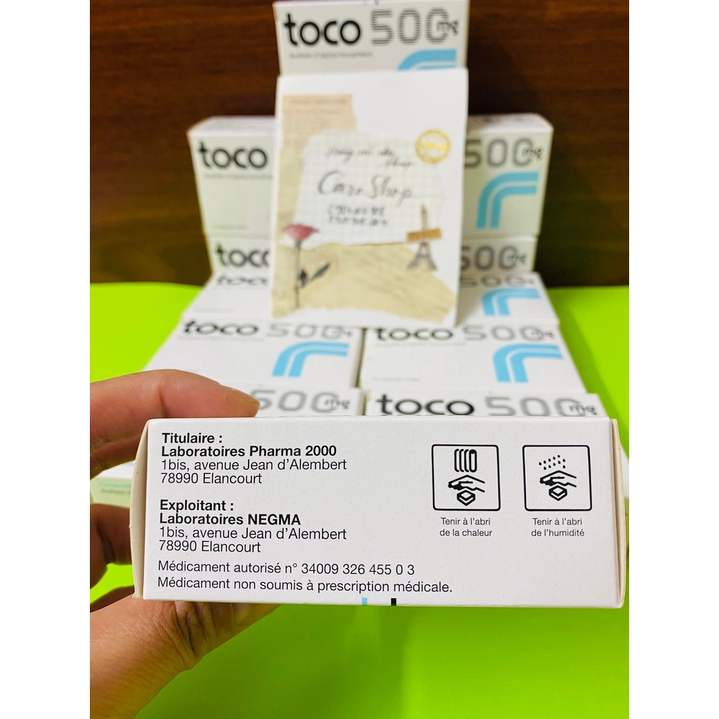 Vitamin E TOCO 500mg - hộp 30 viên của Pháp / date 2024-2025