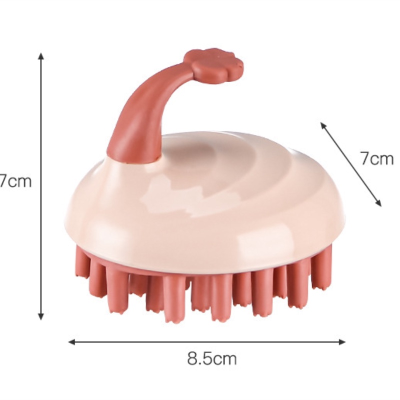 [Hàng mới về] Lược Silicon Gội Đầu Mát Xa Da Đầu Làm Sạch Chống Ngứa