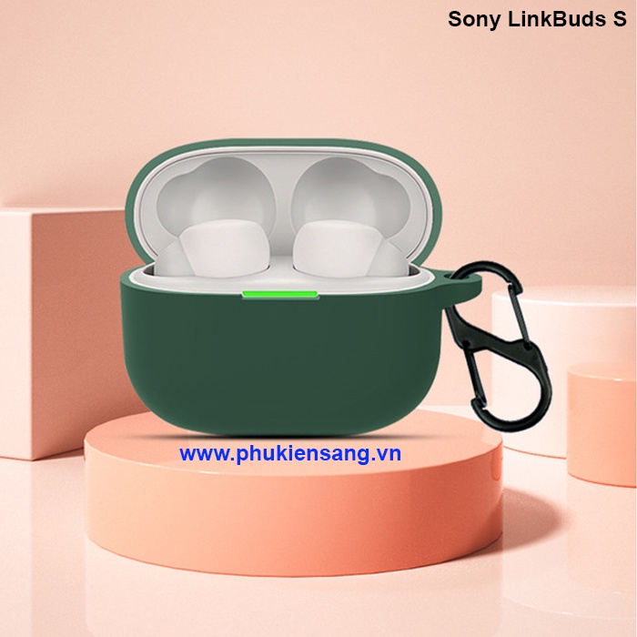 Sony LinkBuds S - Case silicon kèm móc cao cấp