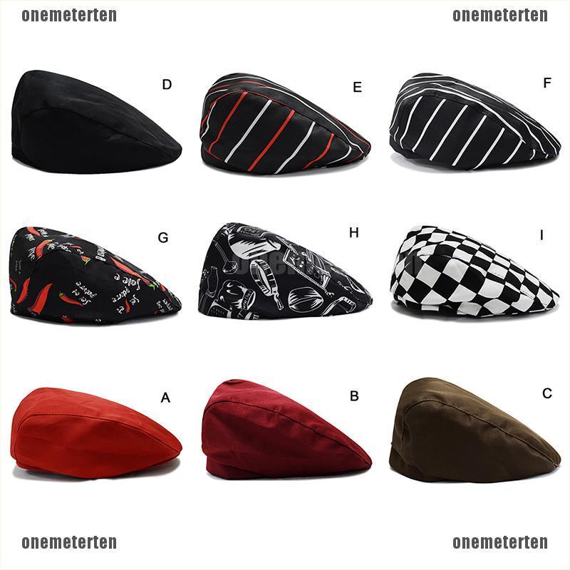 Mũ beret trơn cotton Unisex