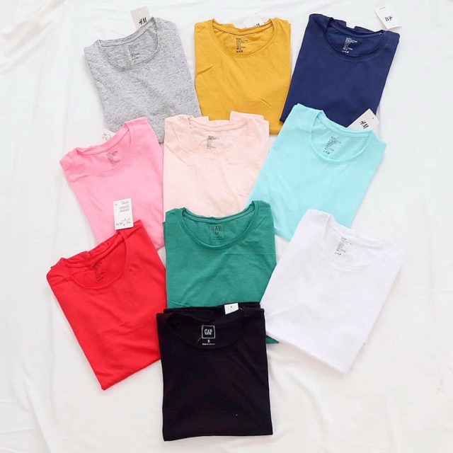 Thun cổ tròn chất 100% cotton