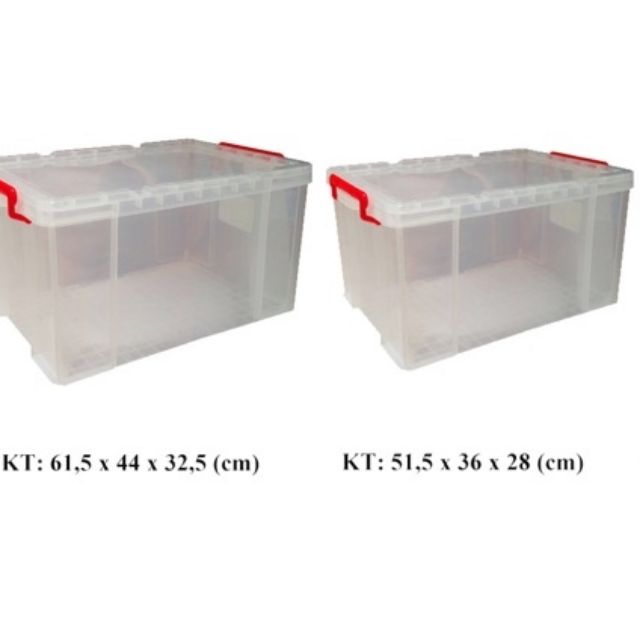 Com bộ 2 thùng nhựa mỹ 2555/ thung nhựa mỹ song long 2555 (_2 và _3)