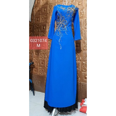 Áo Dài Mẹ lụa chifon đính kim sa