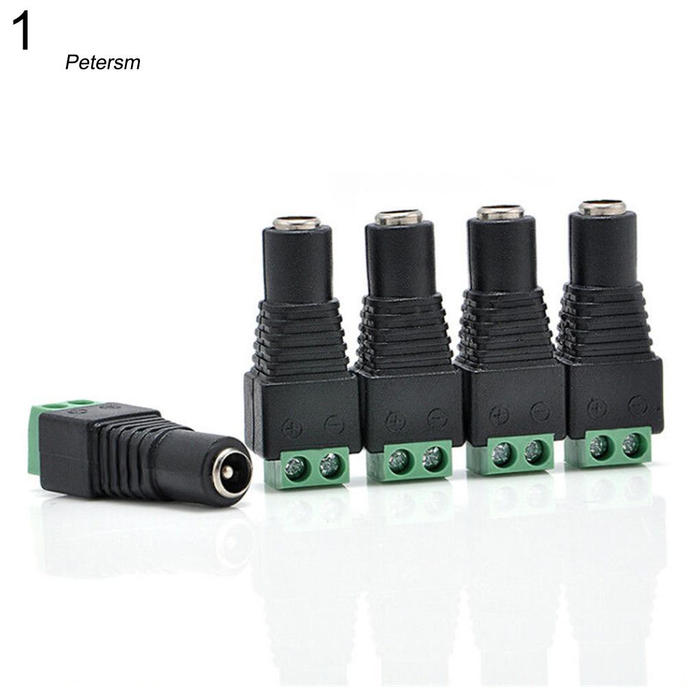 Bộ 5 đầu nối nguồn điện DC 12V cho đèn LED 5050