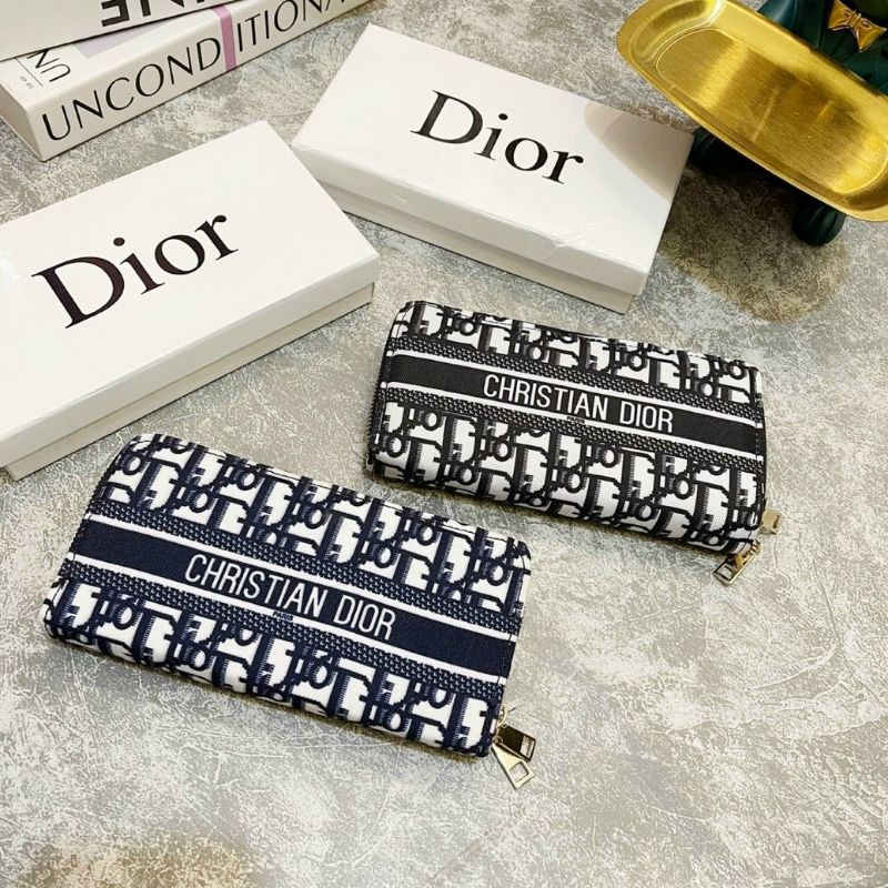 Ví Nữ Dio Dài - Size 20 - Chất Liệu Vải Dạ Dio - Loại Giá Rẻ - Giá Rẻ Nhất SHOPEE - HÌNH THẬT - Siêu Hót