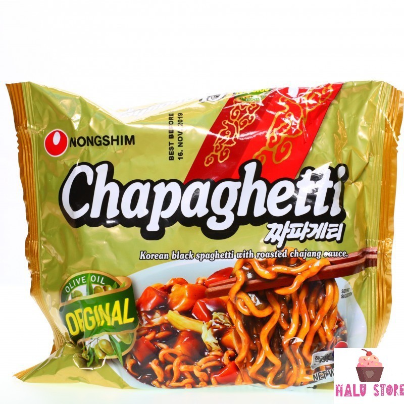 Mì tương đen Chapagetti Hàn Quốc gói 140g | BigBuy360 - bigbuy360.vn