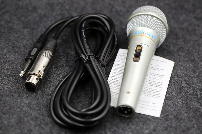 Mic hát karaoke, Micro có dây, Micro Karaoke XINGMA AK-319 cao cấp chống hú, lọc âm cực tốt. Giá siêu rẻ.Bảo hành uy tín