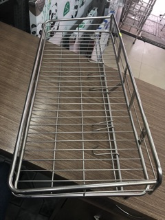 Kệ chén treo tường 1 tầng inox 201( 30x60cm)