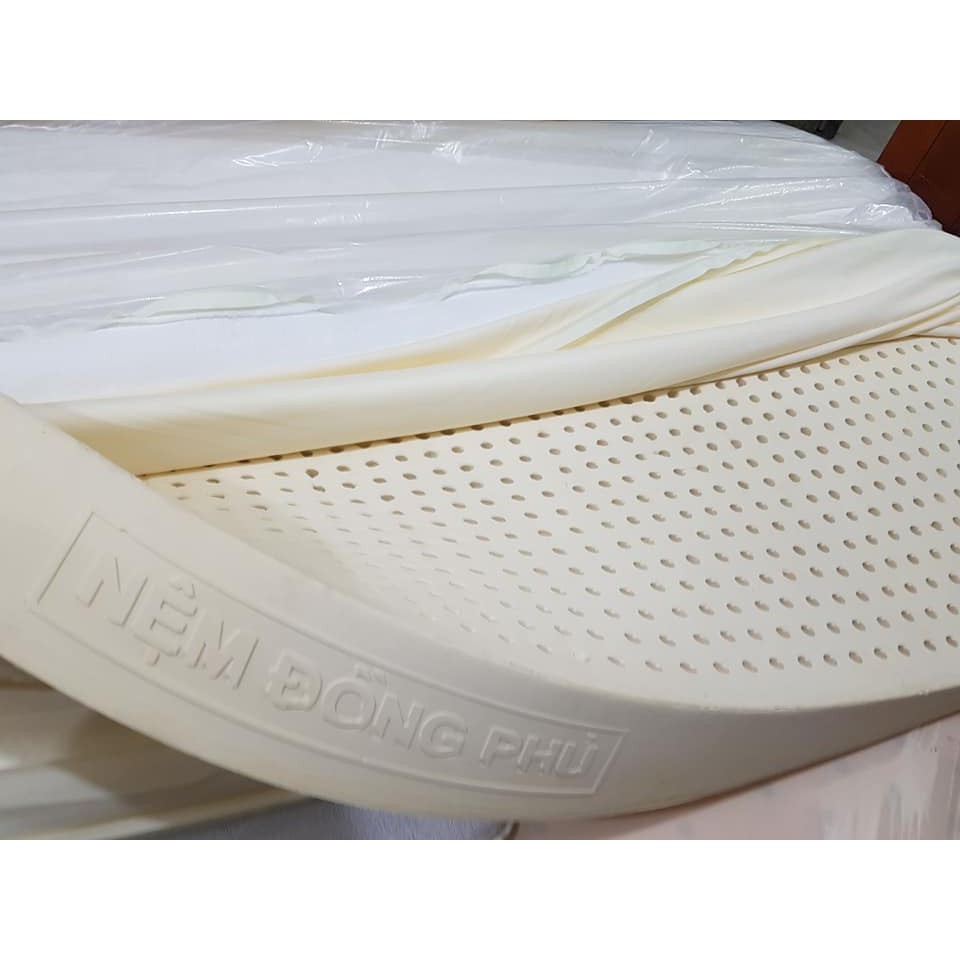NỆM CAO SU THIÊN NHIÊN ĐỒNG PHÚ DELUXY 1m6x10cmx2m