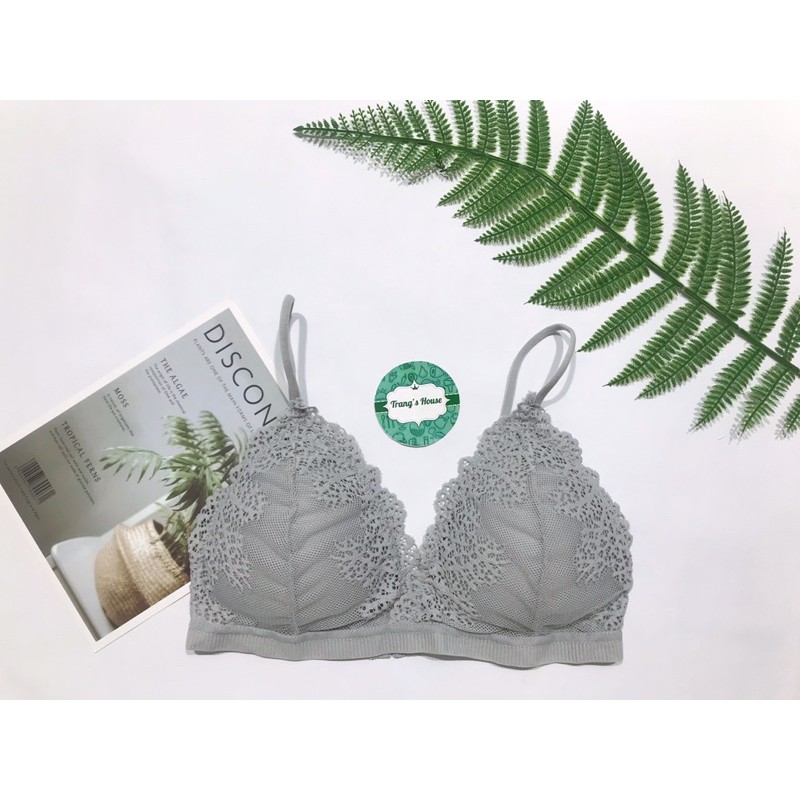 Áo ngực ren hoa mềm mại - Áo lót mỏng không gọng chống tụt cực sang chảnh mẫu M22 | BigBuy360 - bigbuy360.vn