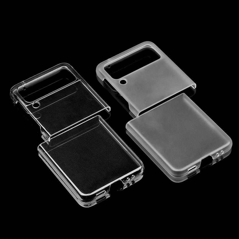 BTLIMER Ốp Điện Thoại Nhám Trong Suốt Bảo Vệ Cho Samsung Galaxy Z Flip 3 5G
