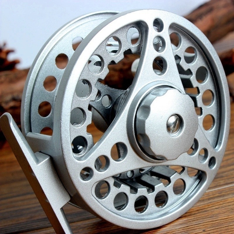 Sougayilang 3BB Aluminum Fly fishing reel Die Full Metal Casting CNC Fly Fishing Wheel