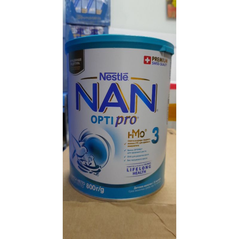 Sữa bột NAN nga đủ số 1,2,3, 4 hộp 800g/ 400g