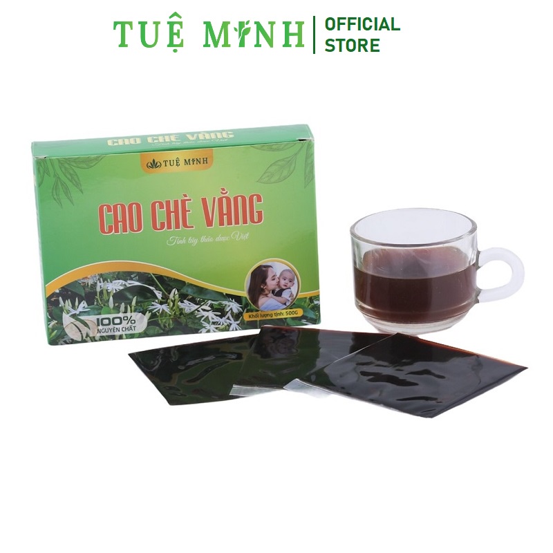 1 miếng (20g) Cao chè vằng sẻ Tuệ Minh hàng chuẩn sản xuất tại Quảng Trị