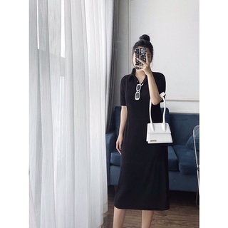 SỈ VÁY SUÔNG TĂM CỔ BẺ 4 MÀU CHO NỮ Q41