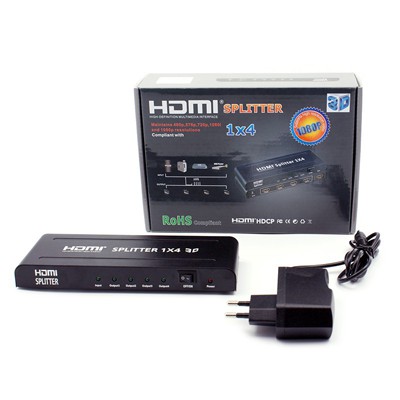 BỘ CHIA HDMI TỪ 1 RA 4 CỔNG HDMI UHD 4Kx2K 3D